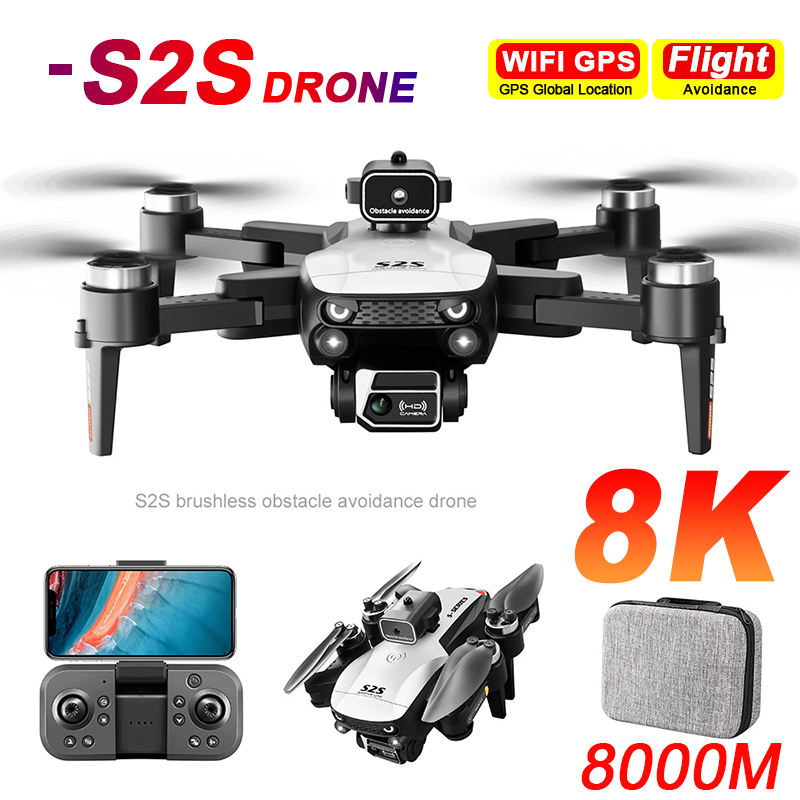 Drone Photogrammetry - Новый S2S Дрон 8K Профессиональный HD