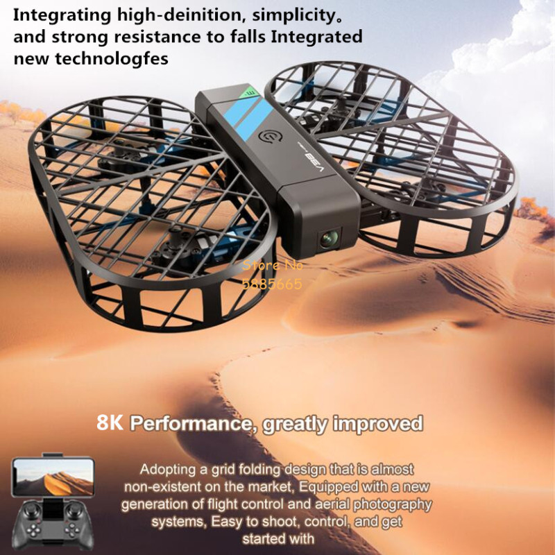 Drone Lidar - Камера 8K HD 360° ° Защита