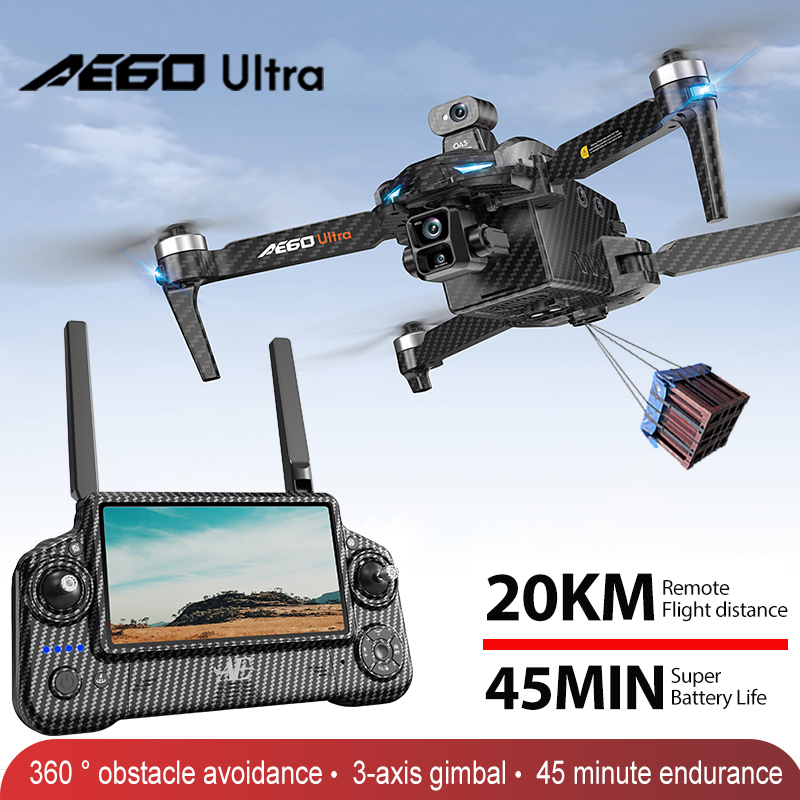 Drone Photogrammetry - AE60 GPS Дрон Профессиональная камера 8K