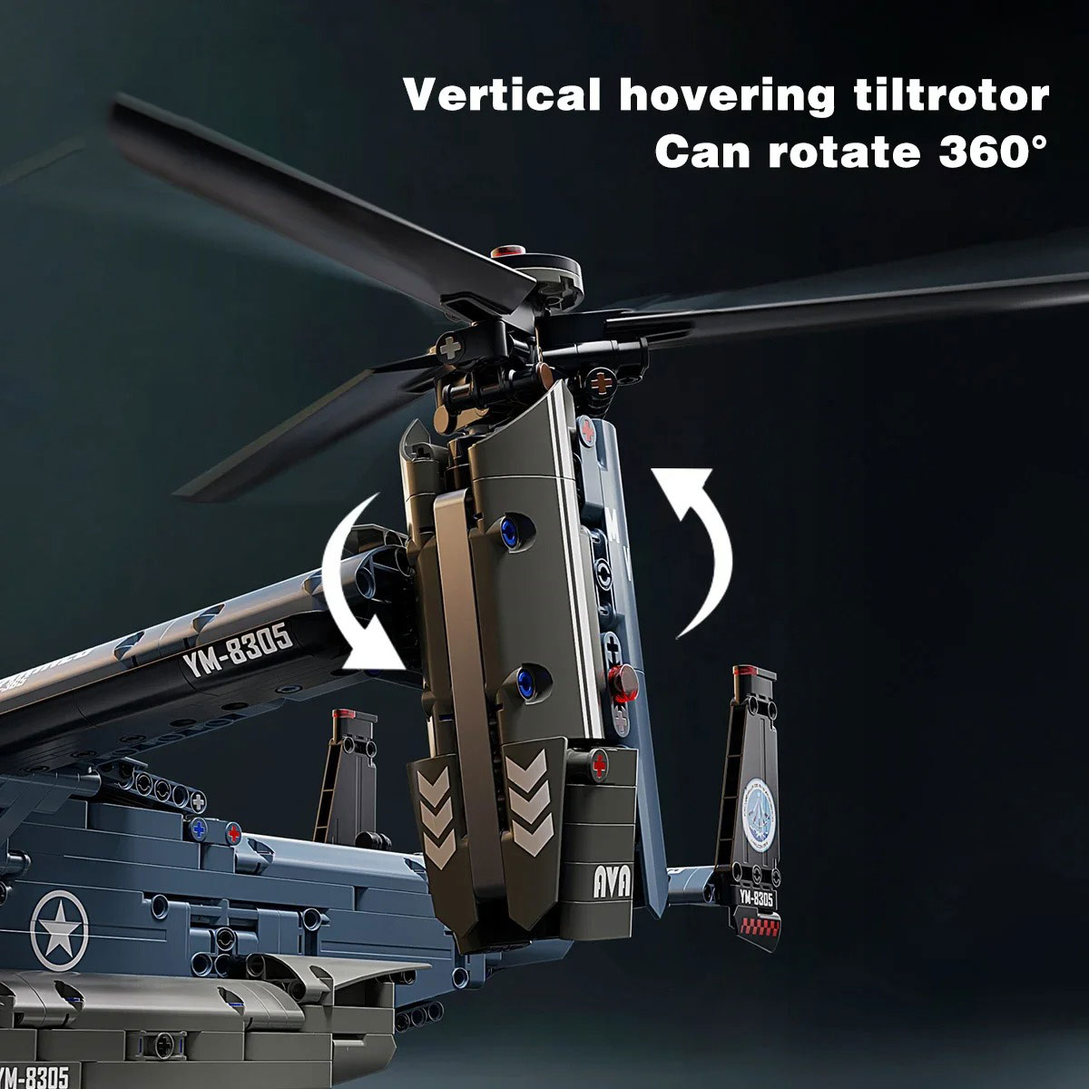 Военный конструктор V-22 Ospre – обзор и цена Jjrc Drone X12