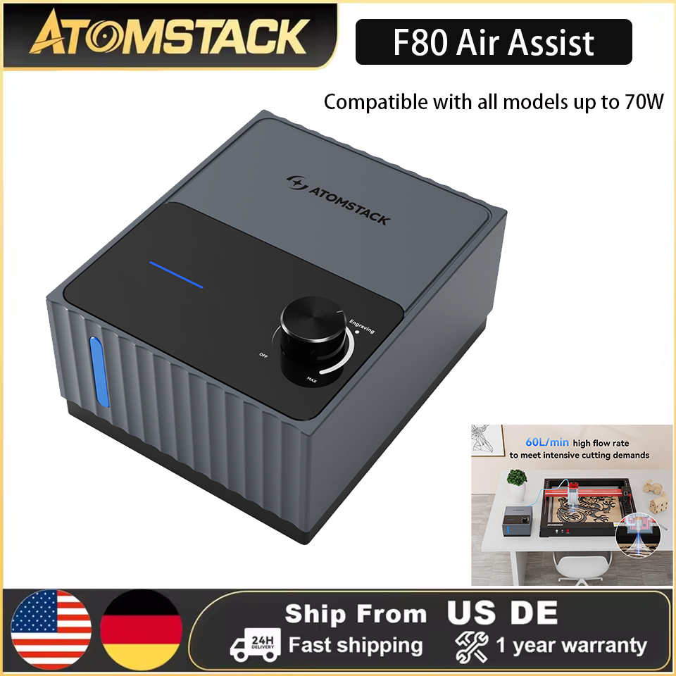 Воздушный насос Atomstack F80  – обзор и цена Drone Lidar