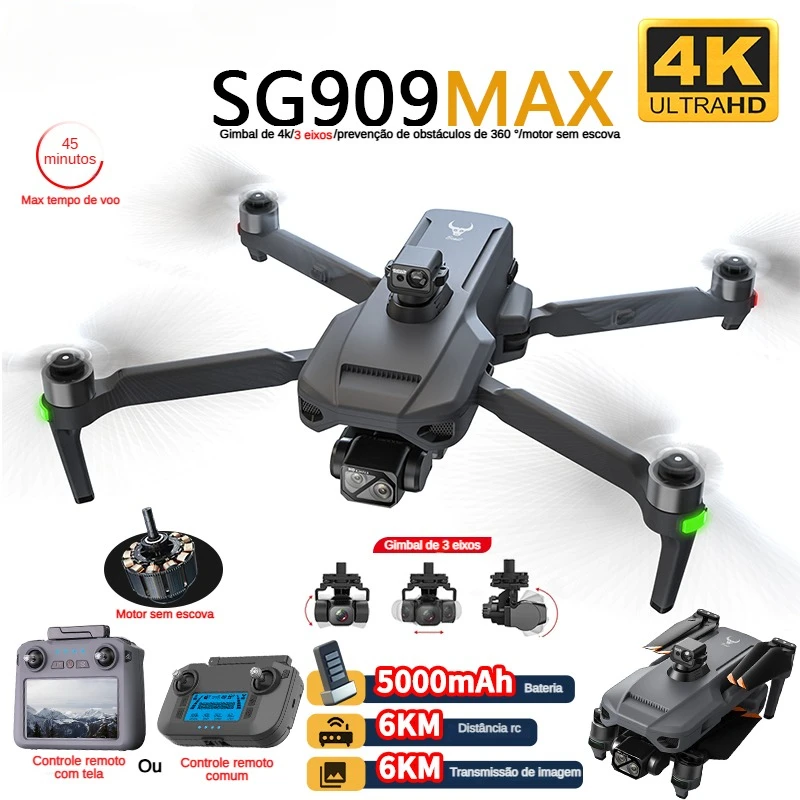 ZLL SG909 SG909MAX Профессиона – обзор и цена Drone Photogrammetry